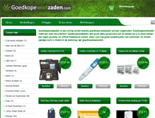 Tablet Screenshot of goedkopewietzaden.com